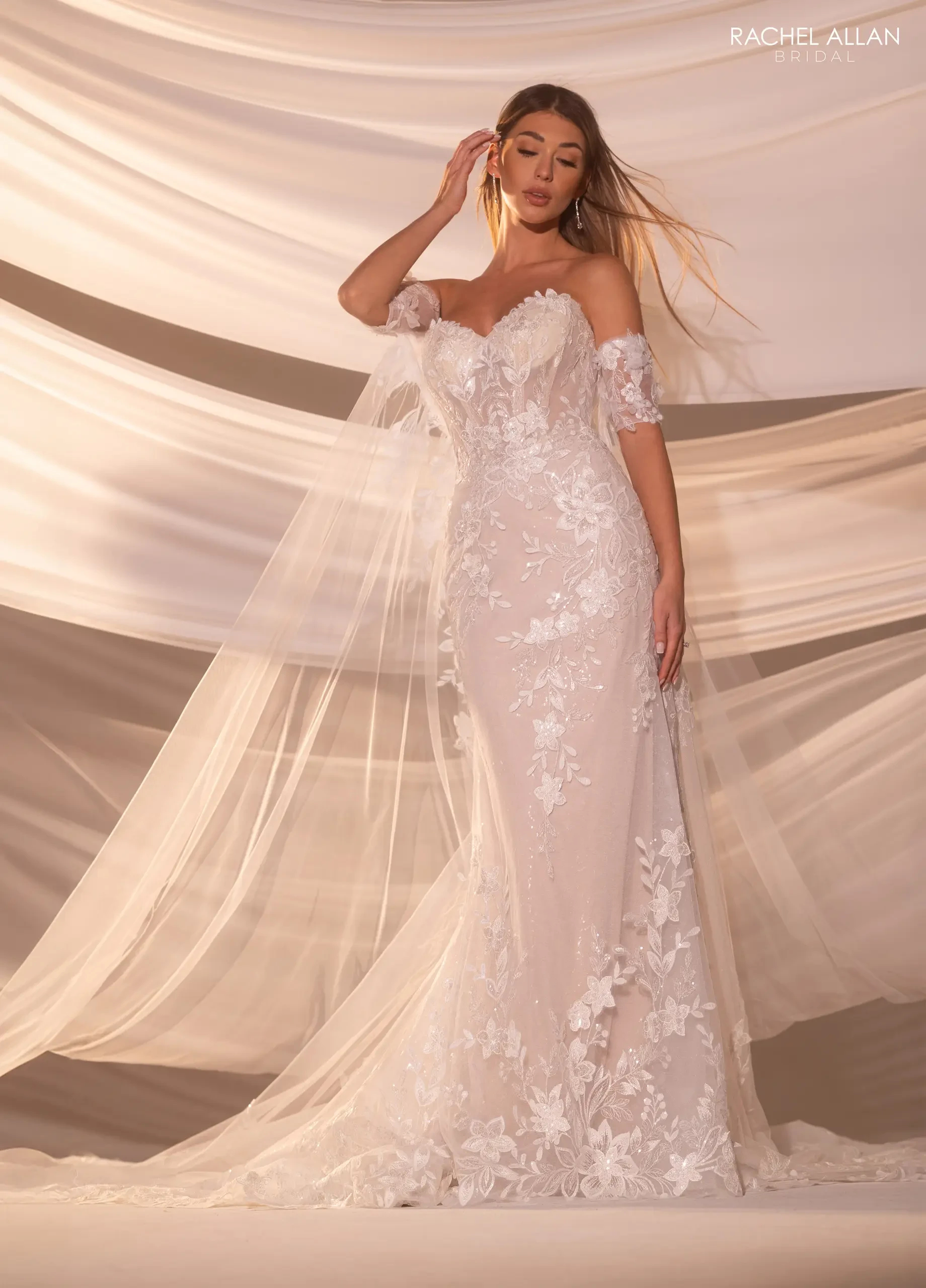 What Bridal Dress to Wear for a Fall Wedding? Styles, Sleeves &amp; Shades That Shine in Autumn Image