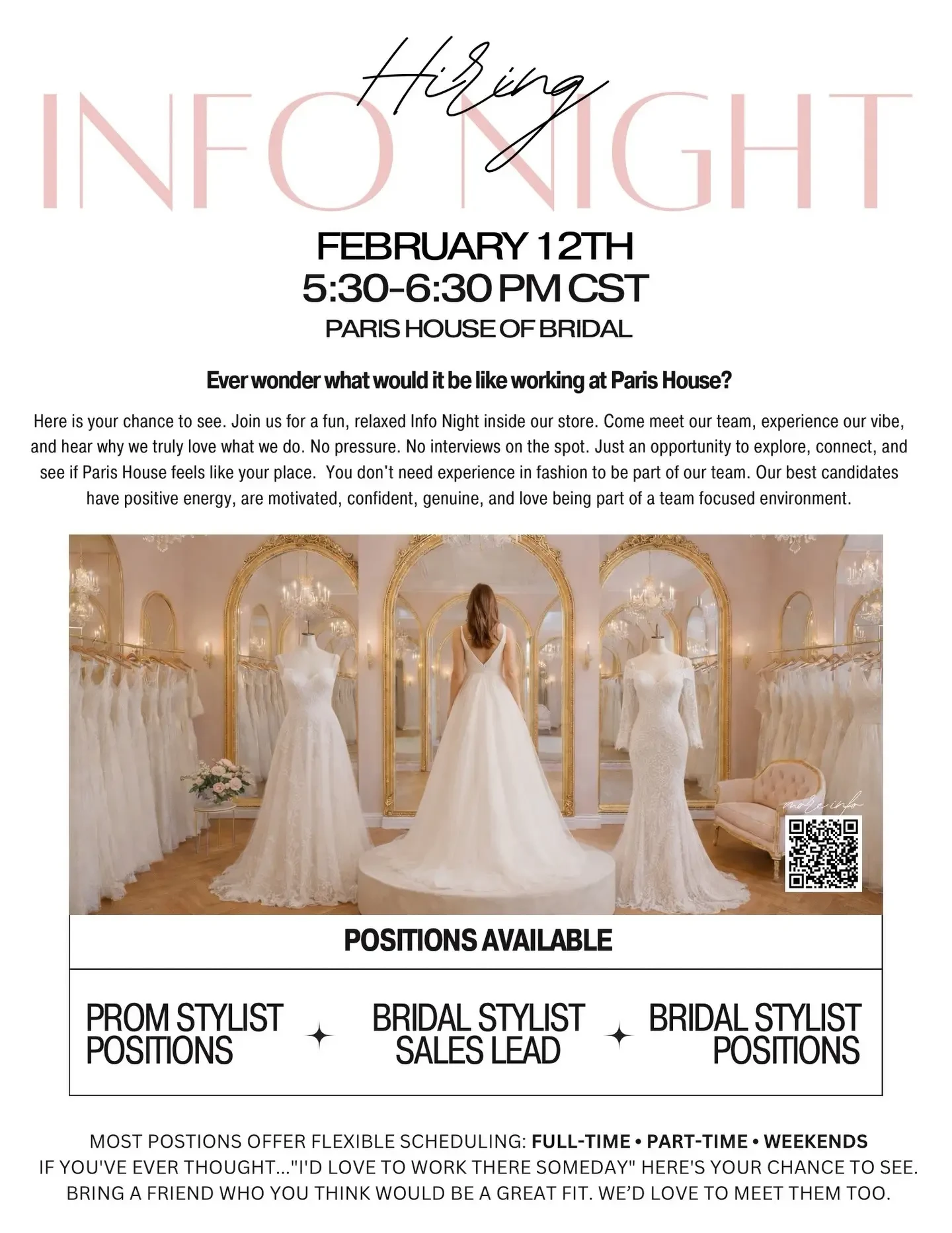 Paris House of Bridal Instagram Image