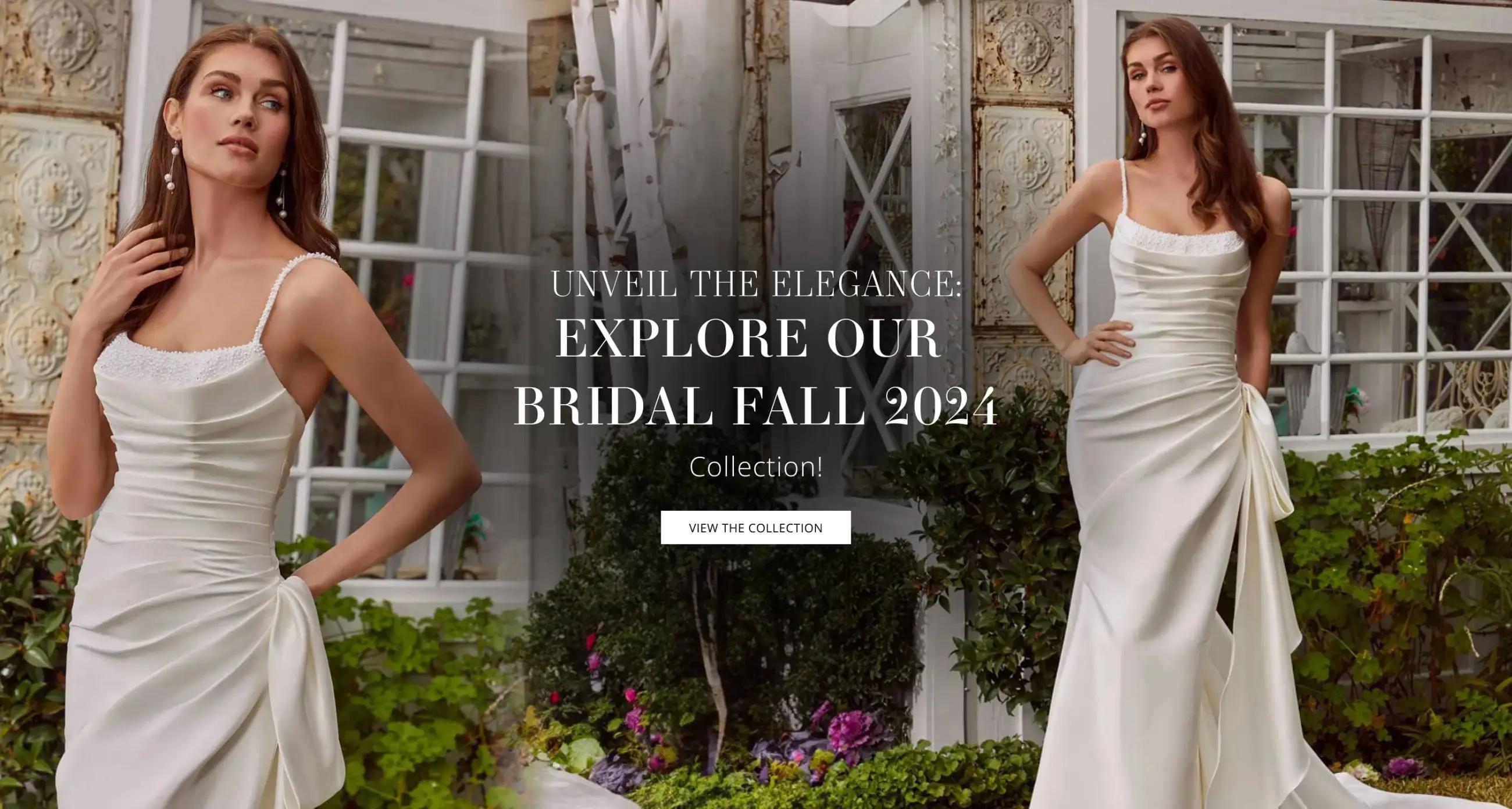 Fall 2024 Bridal Colelction Desktop Banner