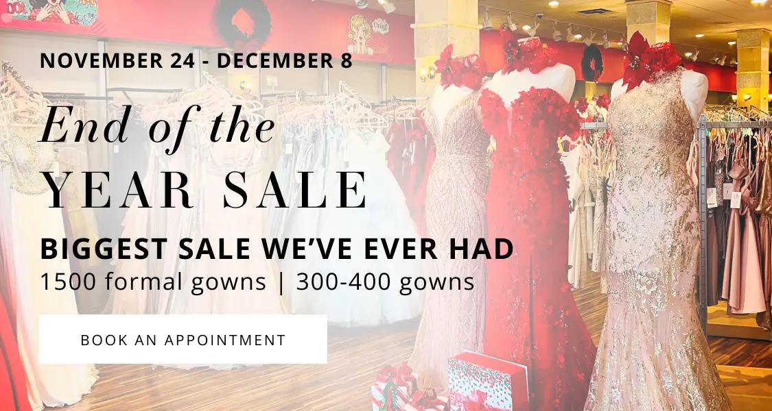 End of the Year Sale banner mobile